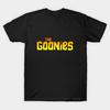 Мужская черная футболка с принтом The Goonies Печать на трансферной бумаге без вырезания Хлопковая футболка
