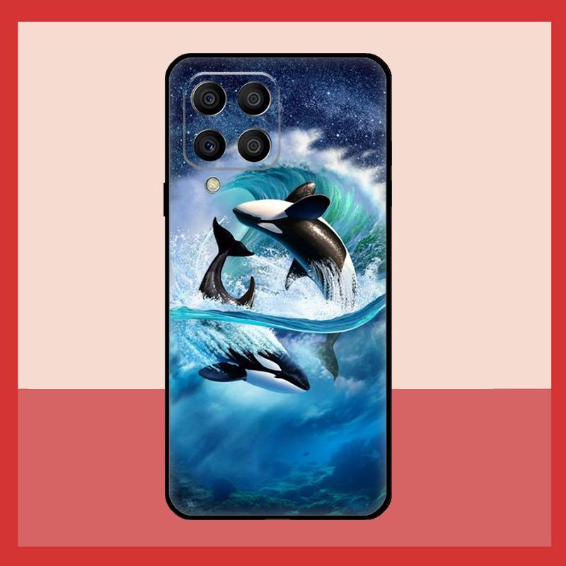 Killer Whale Case For Samsung Galaxy M12 M52 M06 M16 M36 M56 M33 M15 M55 M31 M13 M14 M53 M32 M35 M34 M54
