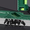 Магнитный транспортир Уровень для деревообработки с рулеткой Инструмент для измерения пузырьком Портативный уровень Линейка высокой точности