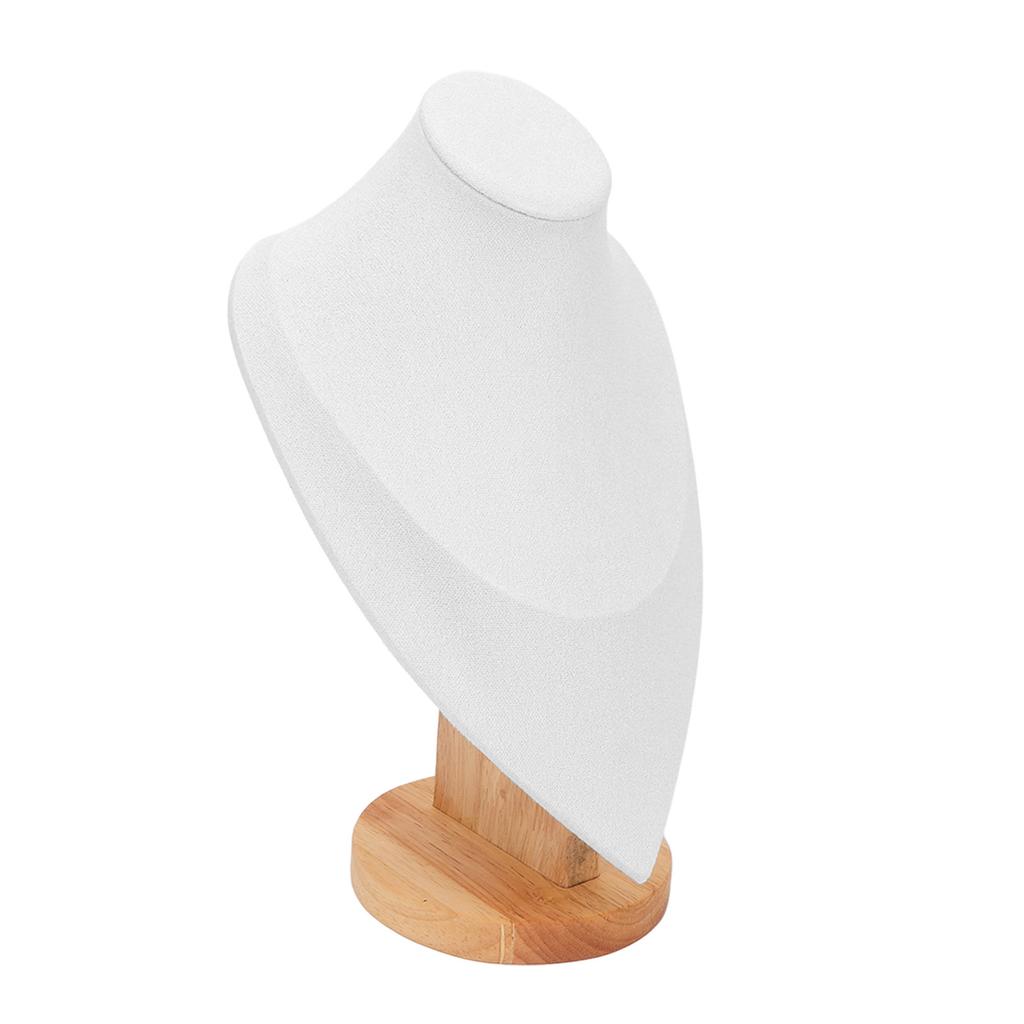 Necklace Bust Holder Scratch Proof Stable Base Chain Jewelry Display Stand for Store Window Home