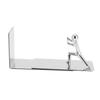 Metal Bookends Kung Fu Man Design Durable Rustproof Metal High Stability Book Ends for Home Office Library