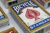 BICYCLE Rider Back STANDARD игральные карты 12 шт. в упаковке (6 Синих/6 Красных))