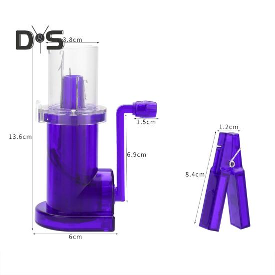 Ручная намотка шнура, компактный размер, эффективный органайзер для вязания шнура, портативная вязальная машина для самостоятельного изготовления катушек