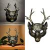 Deer Mask For Kids Adults Festival Party, Halloween Deer Cosplay Mask Deer Head Mask Halloween Deer Costume