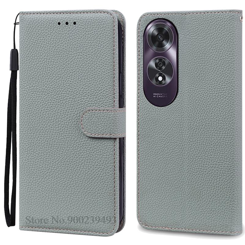 For OPPO A60 4G Case Wallet Flip Leather Case For OPPO A60 Cover Book Fundas For Oppo A60 Mobile Case Coque Shell