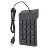 Numeric Keyboard USB Mini 18 Keys Numeric Pad Suitable for PC Desktop Notebook Computers