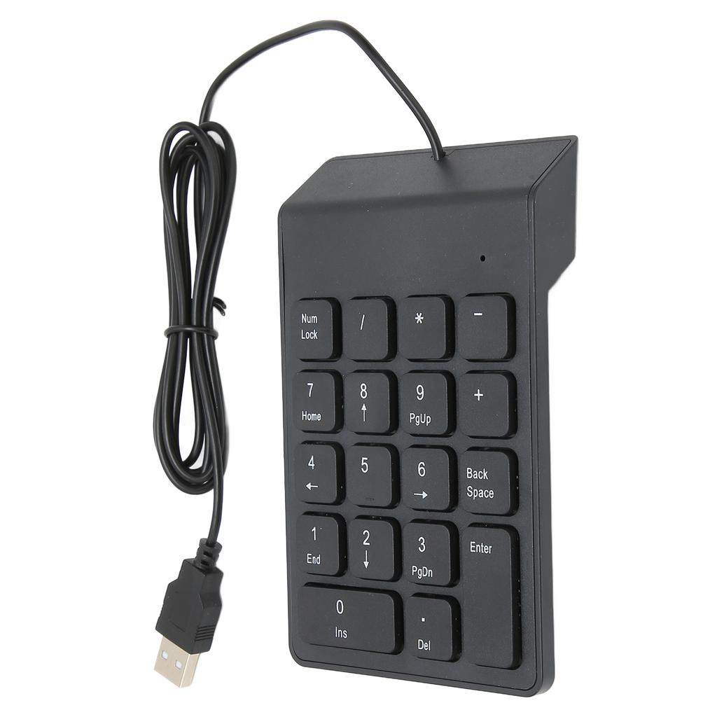 Numeric Keyboard USB Mini 18 Keys Numeric Pad Suitable for PC Desktop Notebook Computers