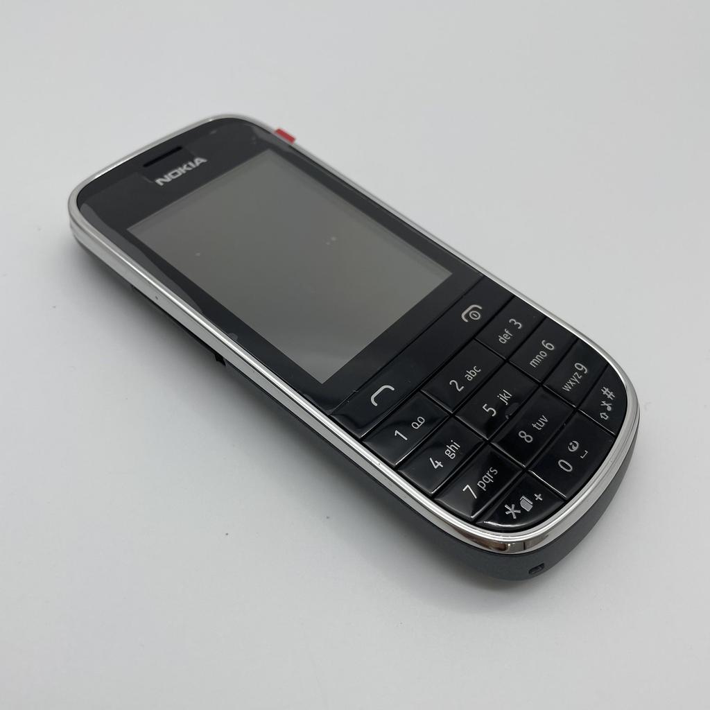 Восстановленный Оригинальный Мобильный Телефон Nokia Asha 202 с 2 SIM