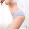 Женские японские хлопковые треугольные трусы большого размера с карманами для предотвращения менструальных выделений