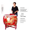 Qi Shen Yi Барабан для выступления «Танец дракона» из коровьей кожи