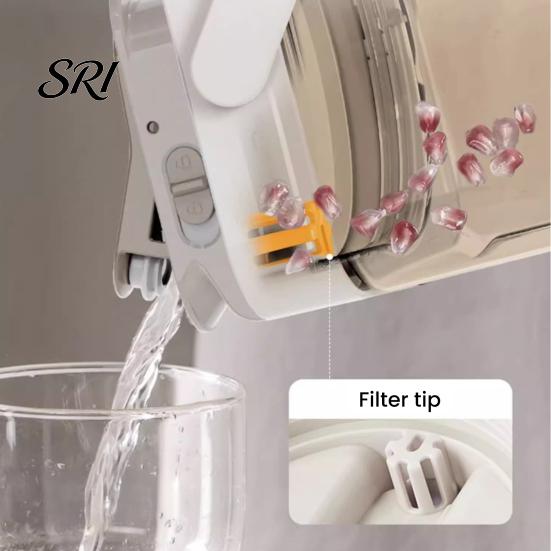 BPA-Free Water Jug Cold Brew Pitcher with Spigot 2.5/3.5L Large Capacity Plastic Dispenser for Bottle Spout Juice & Iced Tea Leak-Proof Beverage Home