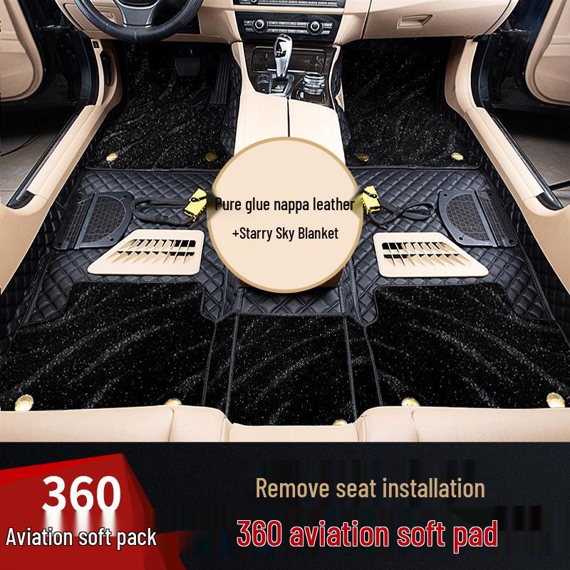 SIDI 360° Aviation Floor Mats - Soft Install, Seat Removal Required