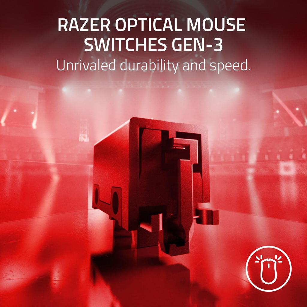 Razer Viper V3 Pro Faker Edition Wireless Gaming Focus Pro 35K 35000 8000Hz Dongle Fast Optical 6 Pro Gamer Faker Model Mouse, Ultra-lightweight 54g,