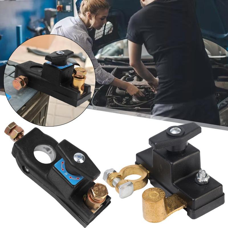 12/24V Car Battery Cutoff Power-off Switch for Sedans SUVs Maintenance Electronics Accessories Intelligent Repair Hardware Tools