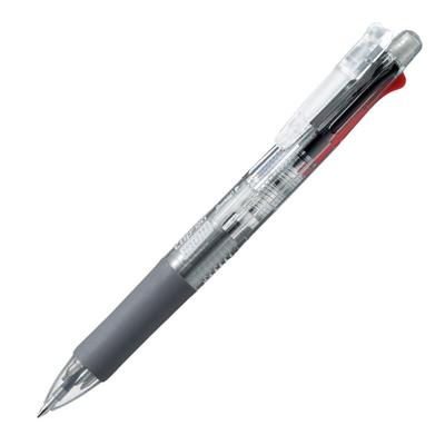Ручка Zebra 4 цвета Sharp Multi прозрачная 10 шт. Многофункциональная + клипса B-B4SA1-C