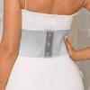 Dress Girdle Gold Cummerbunds PU Leather Wide Waist Belt Luxury Female Waistband Corset