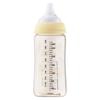 MOYUUM Plastic Baby Bottle, Cat's Yellow, 270ml (PPSU), for Ages 3 Months and Up, Wide Neck, Round Hole, 2025 Model