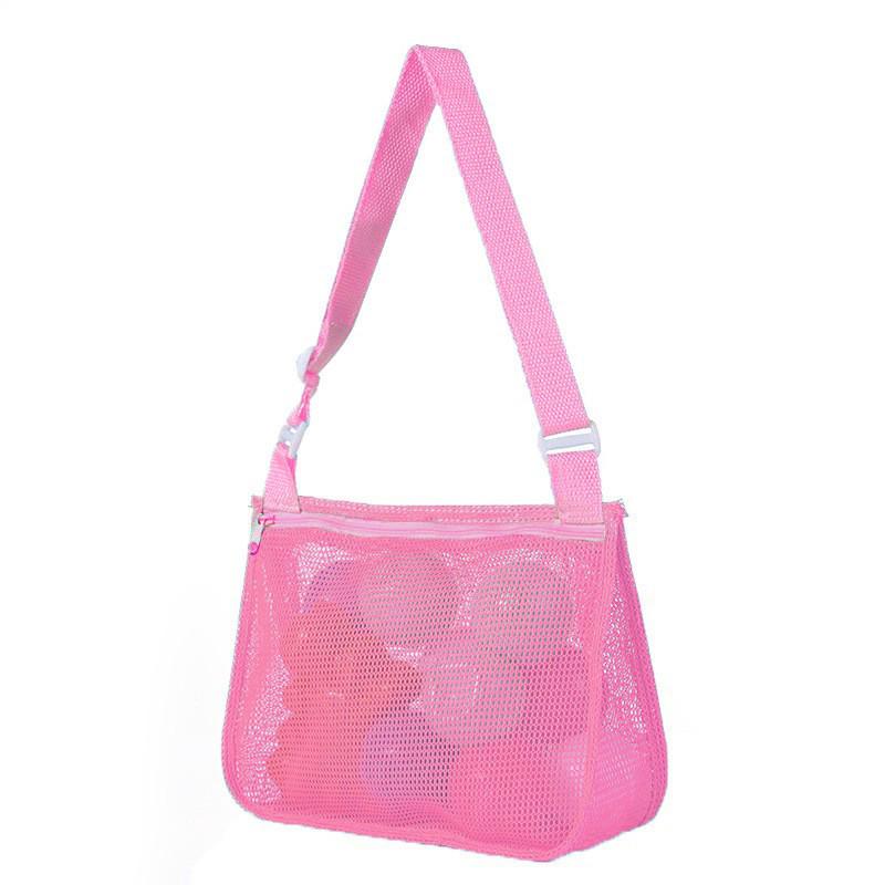 Kids' Travel Beach Toy Mesh Storage Shoulder Bag
