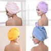 Women New Wrap Hat Spa Bathing Quick Dry Hair Microfiber Towel Turban