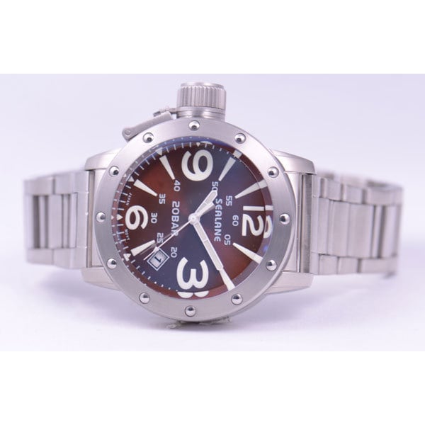 SEALANE SE32SERIES Men's Quartz Wrist Watch - Brown / Black / Silver Gift Casual Business Sports Student