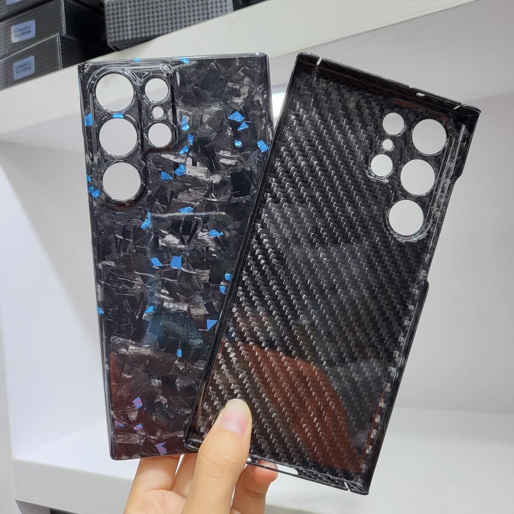 YTF-Carbon Чехол из углеродного волокна Для Samsung Galaxy 24/s25 Ultra Арамидное волокно Противоударный Чехол для Galaxy s22/s23 Ultra