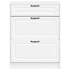 Shoe Cabinet UTRECHT 78 x 24 x 100 cm Wood Material White