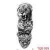 1 PC 480*170MM Large Temporary Tattoos Sleeve for Men Women Full Arm Selleve Tattoos Temporary Realistic Fake Wolf Tiger Lion Tattoo
