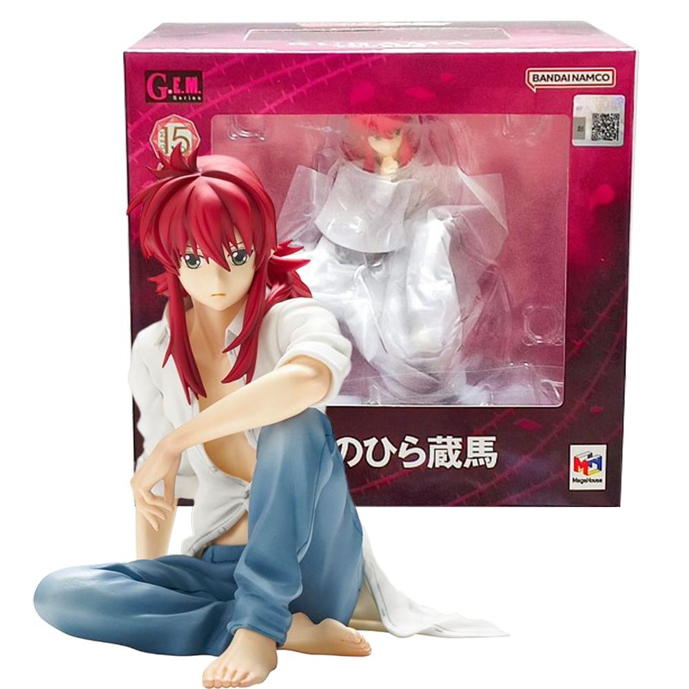 8.5CM Аниме Yu Yu Hakusho Курама Фигурка Сидячая Поза Урамеши Юсуке Фигурка-Стопор для Лапши Модель Игрушка Кукла Фигурка Действия