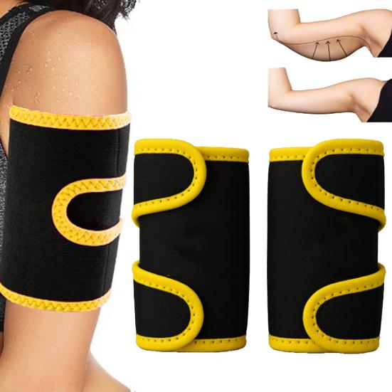 Триммер для рук для мужчин женщин Неопреновый компрессионный сауна пот Тренажер для рук Рукав Регулируемая бандаж-слиммер Обертывания для тренировок Спорт