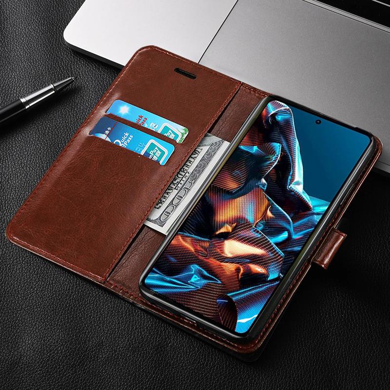 Кожаный чехол-книжка-книжка для Xiaomi Poco X5 PocoX5 Pro X5pro 5G, чехол-книжка для Xiaomi Redmi Note 12 Pro, чехол-подставка с отделением для карт, сумка-держатель
