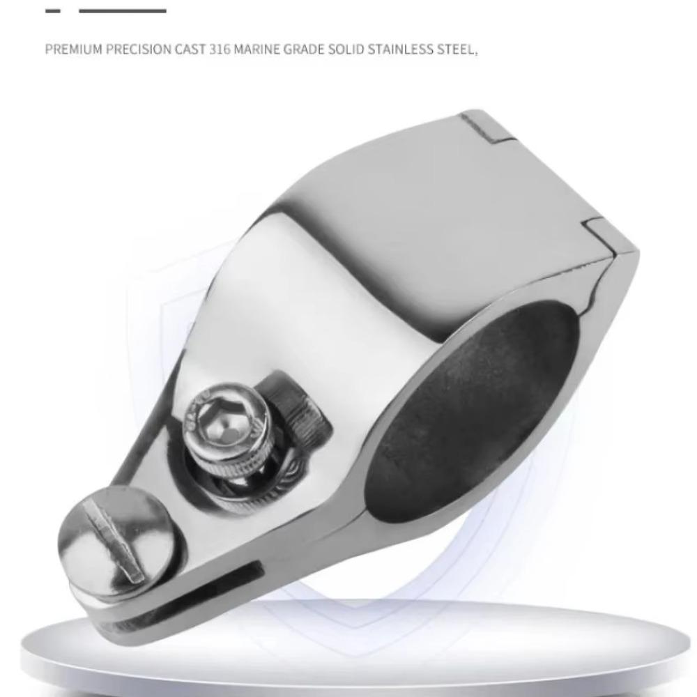 Легко устанавливаемый яхтенный трубчатый поручень из нержавеющей стали 316, морская фурнитура, тент для лодки, откидной верх