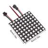 1 шт. Ws2812 Led 5050 RGB 8X8 64-битный светодиодный матричный модуль, экран, светодиодная цифровая гибкая индивидуально адресуемая панель