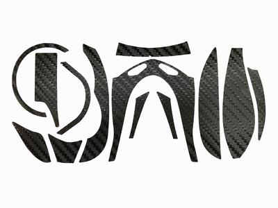 КАСТОМ ЁРОИ Кастомная декаль для Steez Air Baitcasting Защита от царапин SEAT.JP Катушки, (Чёрный, для левой руки)