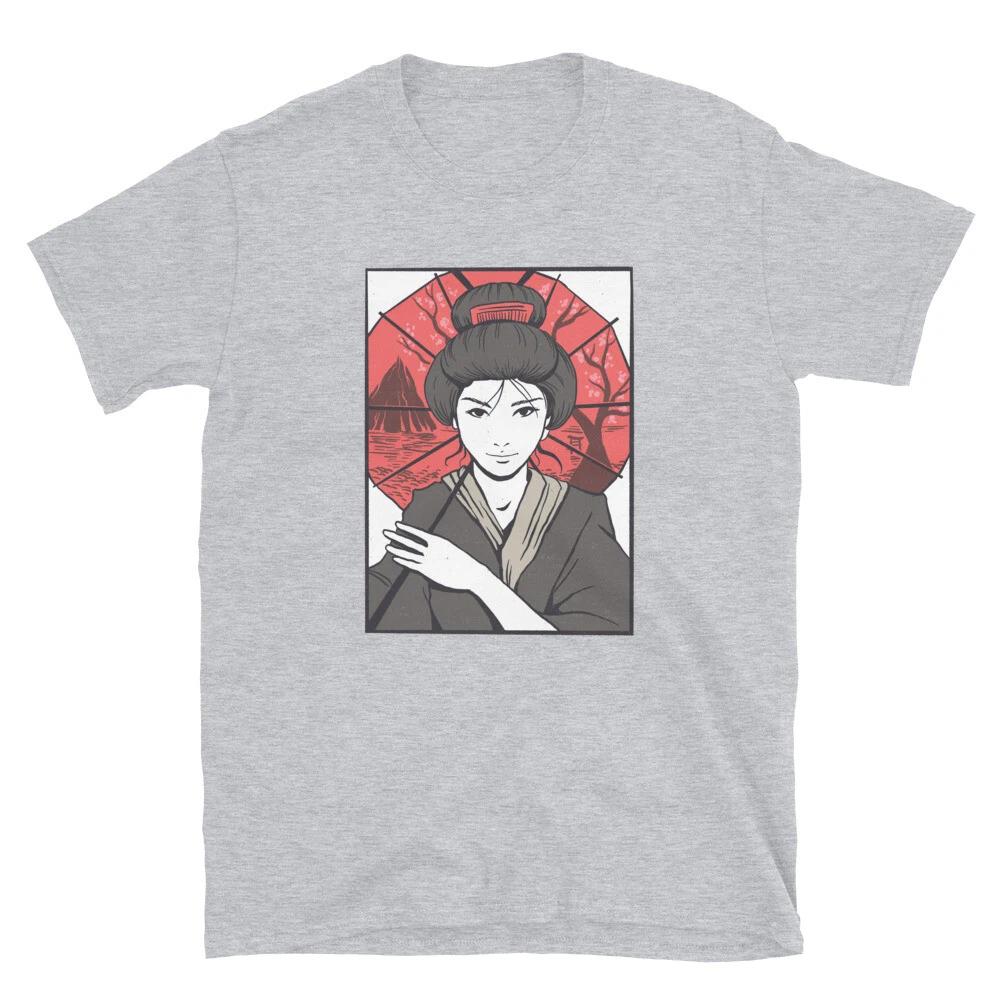 Geisha Umbrella Japan T-Shirt