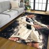 Football Player Action Area Rug Perfect for Decorate room Dining Room Balcony Bedrooms Antislip Carpet Office home decor Best for Christmas
