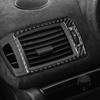 For Renault Clio 2002-2005 Carbon Fiber Center Console Gear Shift Window Lift Air Vent Panel Trim Set Car Accessories Sticker
