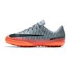 Детские футбольные бутсы Jr MercurialX 6 CR7 TF, нескользящие, износостойкие, низкие, для подростков, серо-черно-оранжевые, 852487-001
