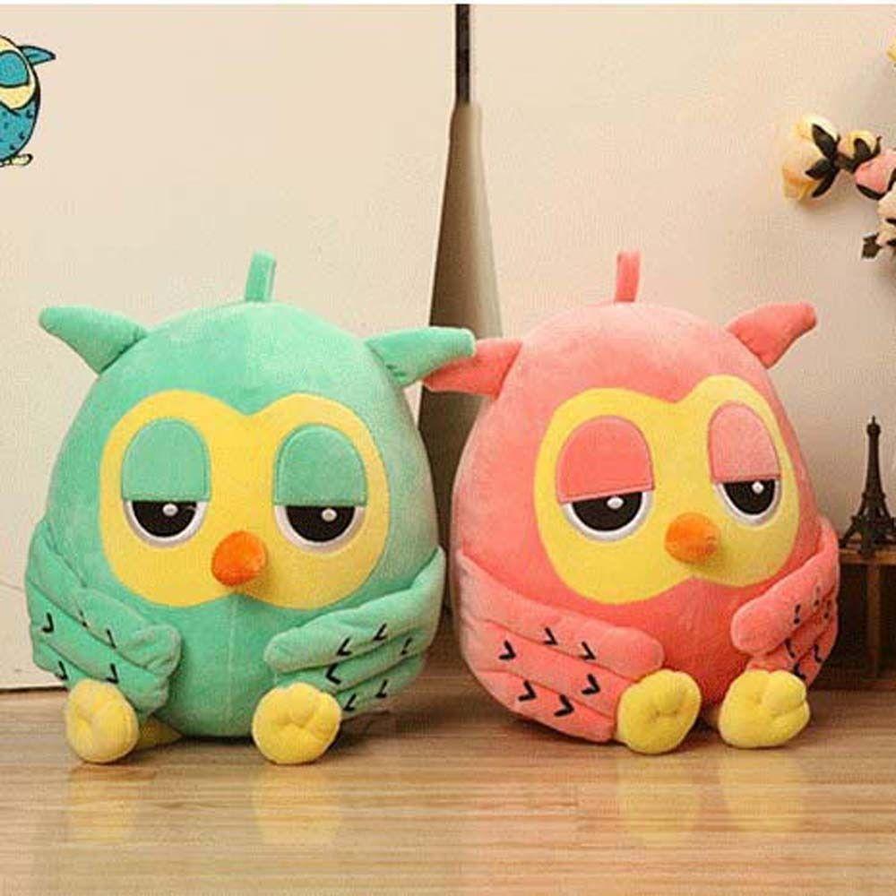 Подушка Украшение для дивана Домашнее украшение Мягкие игрушки Сова Плюшевая игрушка Плюшевая игрушка-животное Плюшевая кукла сова
