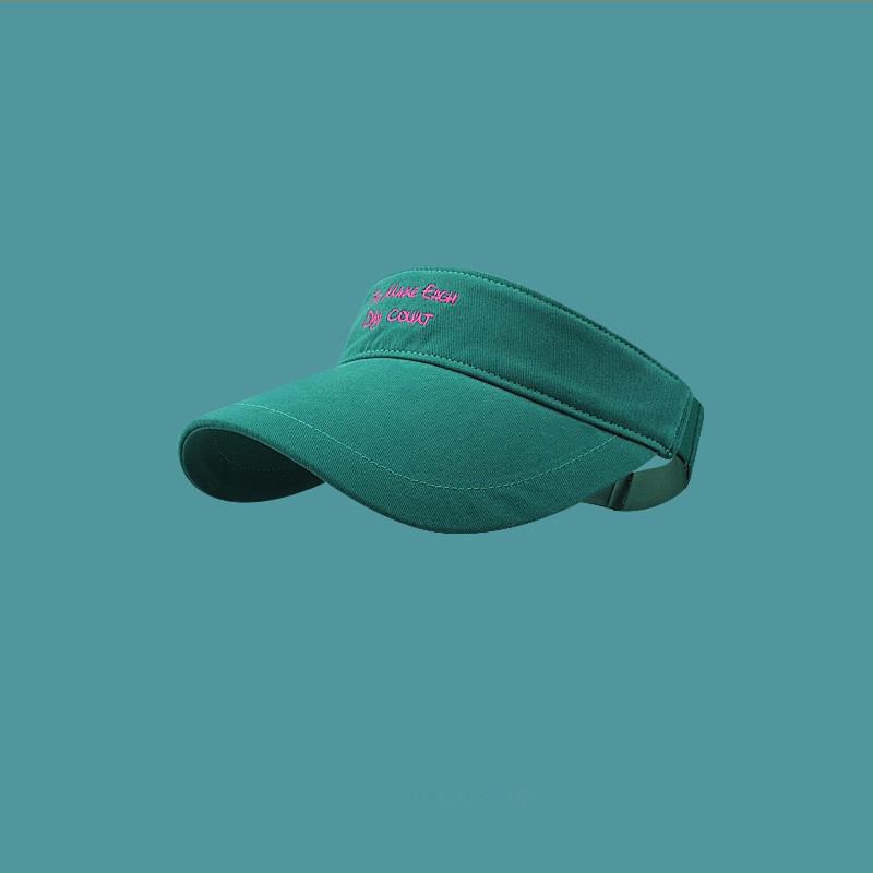 2024 новая шляпа женская летняя интернет-знаменитость пустая шляпа-цилиндр для занятий спортом на открытом воздухе кепка для бега топлесс солнцезащитная шляпа