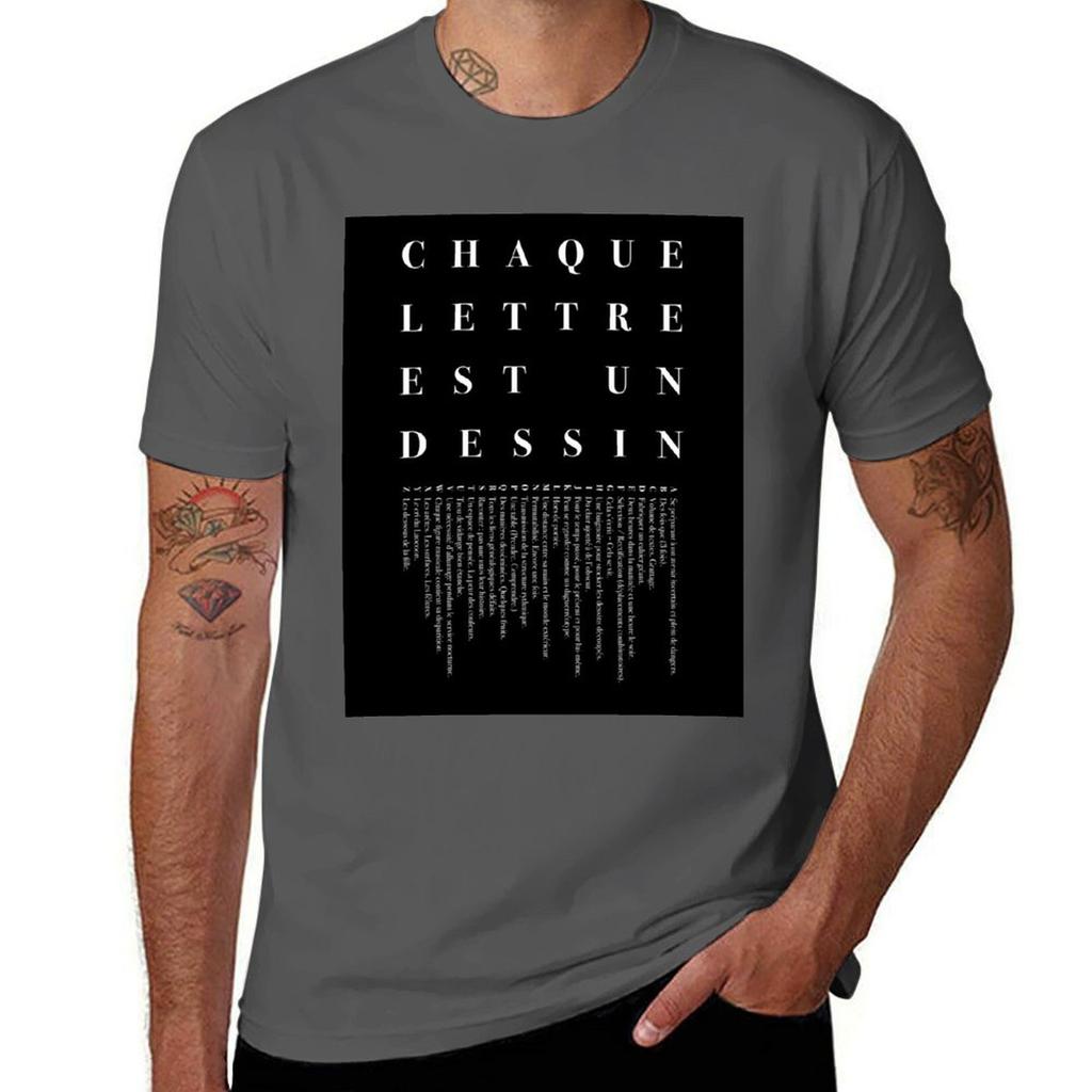 Liliane Giraudon Blackpoetry Tshirt Soft Casual Short Sleeve Cotton Tee