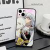 Ретро Аниме И-Инуяша Чехол для Телефона Силиконовый Мягкий Для IPhone 17 Air 16 15 14 13 12 11 Plus Pro Max Plus
