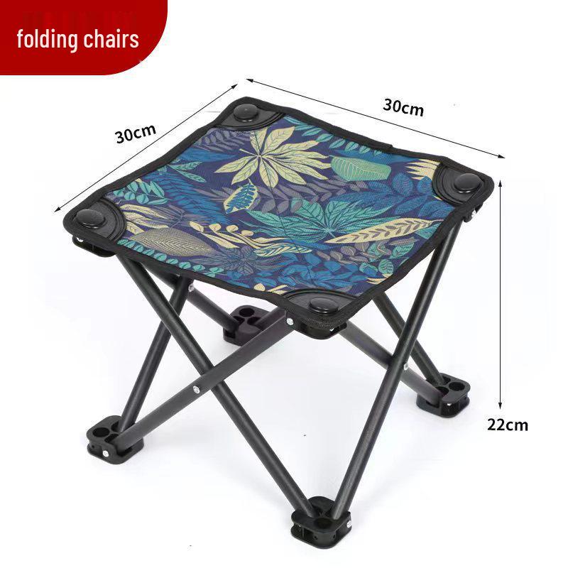 Portable Outdoor Folding Chair and Fishing Stool with Logo Printing Option