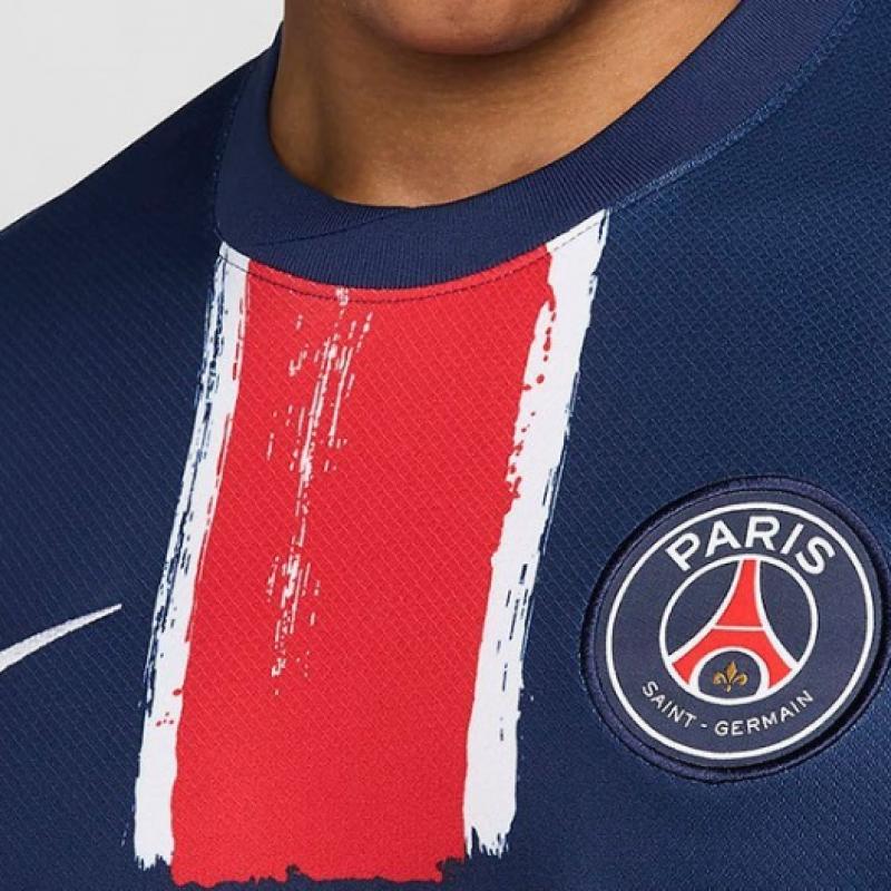 Nike Футболка с коротким рукавом Paris Saint Germain 2024 25 Stadium Home Dry Fit футбольная реплика джерси Fn8795 411 S2405