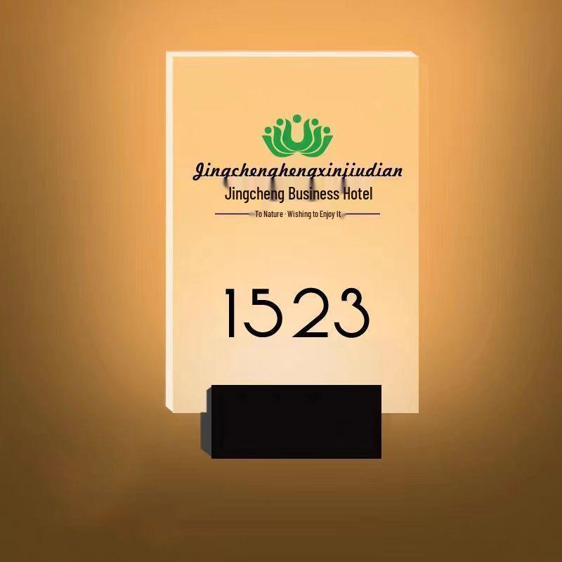 Guesthouse LED Acrylic Door Sign for Private Room