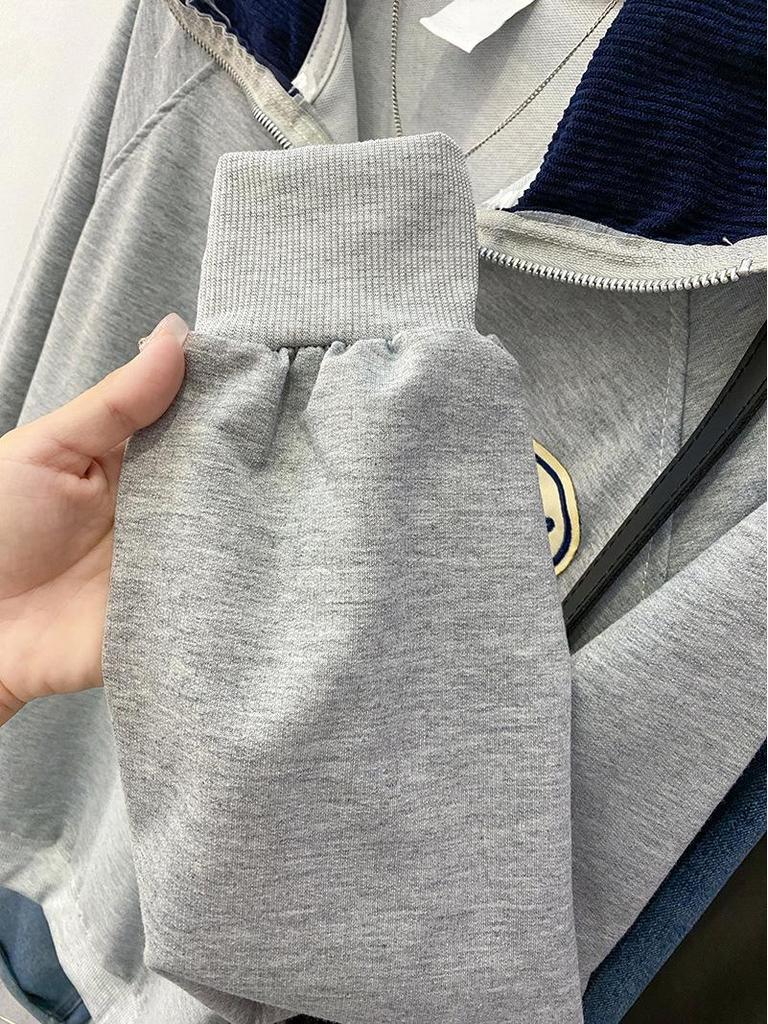 Женский свитшот 2025 XL в американском ретро-стиле - Новый тонкий весенне-осенний стиль