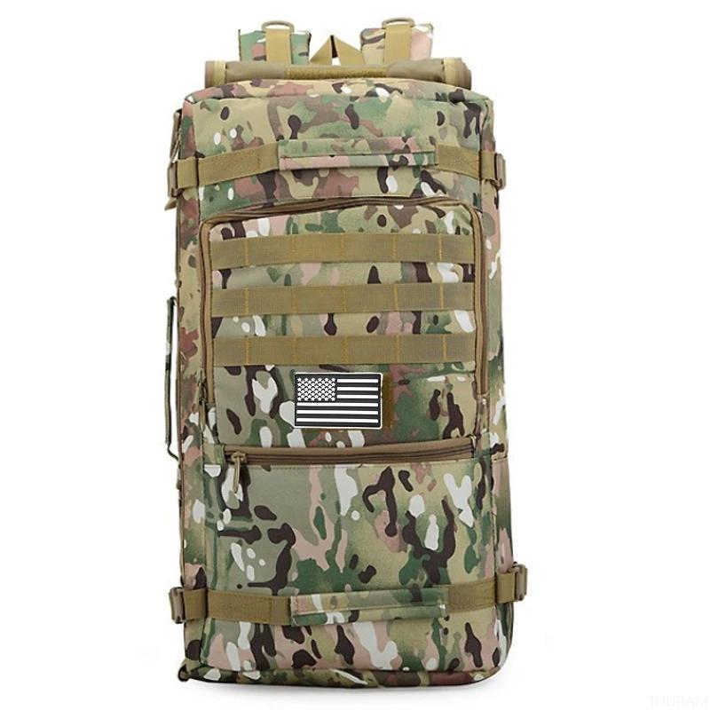 Водонепроницаемый прочный тактический рюкзак из нейлона 1000D для активного отдыха - Треккинг, Рыбалка, Охота, Кемпинг 3 в 1