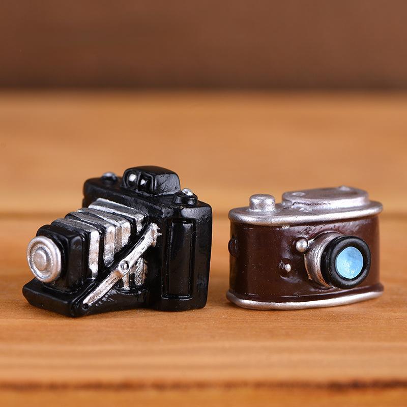 3 шт. ретро ностальгическая камера диктофон мини смоляное украшение украшение для дома гостиная фото реквизит украшение