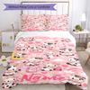 3pcs Custom Name Cow Bedding Set Duvet Cover Closure Includes 1 Duvet Cover & 2 Pillowcases, Soft and Comfortable for All Seasons.