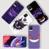 AP5 Gengar Pokemon Прозрачный чехол для Samsung A04 A14 A23 A34 A54 M23 M33 M52 M53 Realme 10 9 C30S C35 C55 VIVO Y02 Y21 Y33S Y51 X80 V25 Чехол