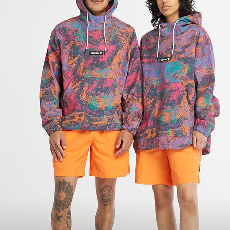 Timberland Куртка с капюшоном Cool Over Printed Summer Rock Print Unisex Jacket A6Q31-DK4